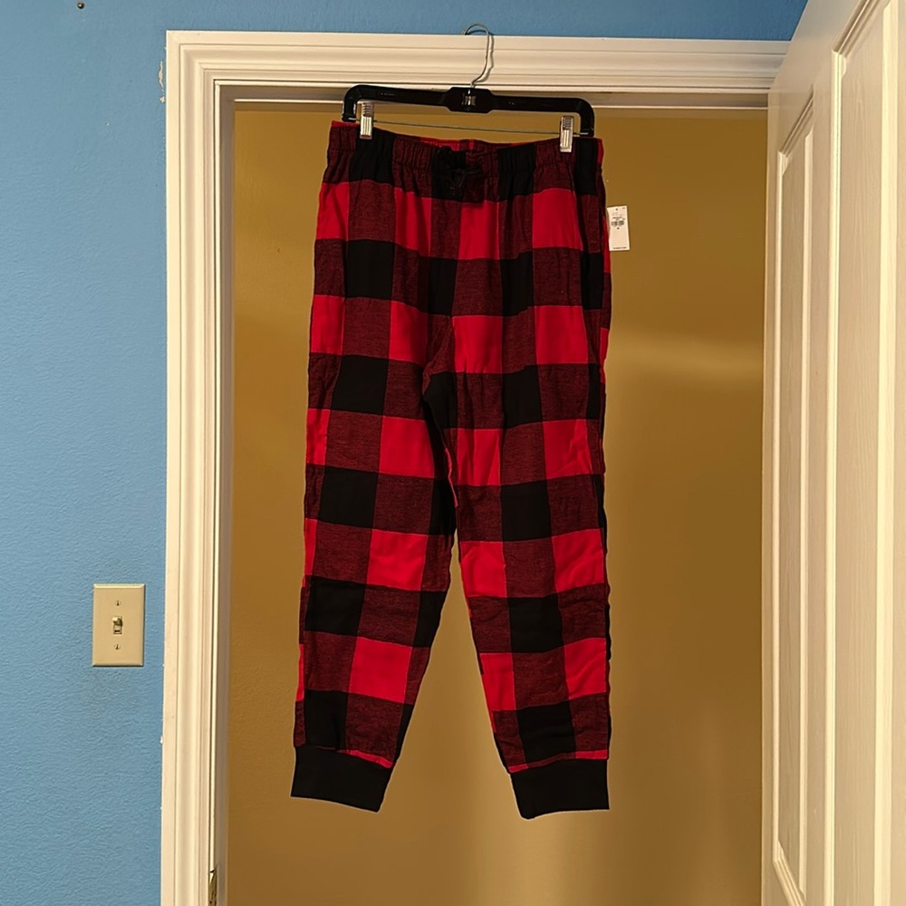 Ref Buffalo Plaid Pajama Pants with Pockets